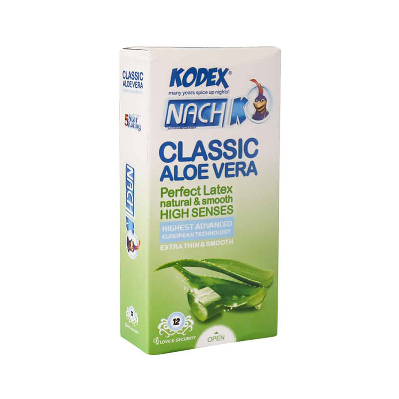 کاندوم کدکس کلاسیک مدل Classic Aloe Vera کاندوم کدکس کلاسیک مدل Classic Aloe Vera