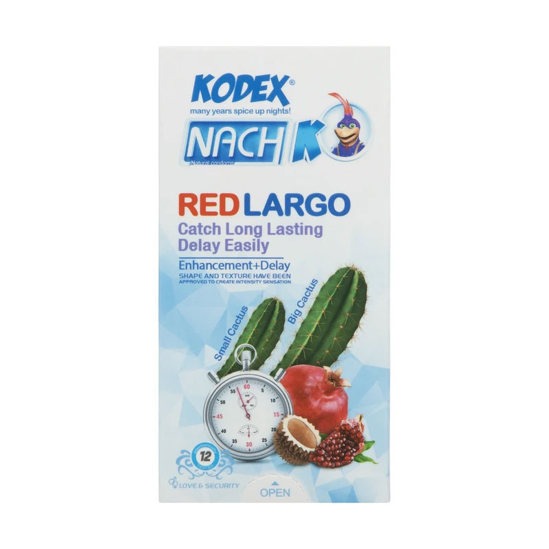 کاندوم کدکس مدل Red Largo کاکتوس کاندوم کدکس مدل Red Largo کاکتوس