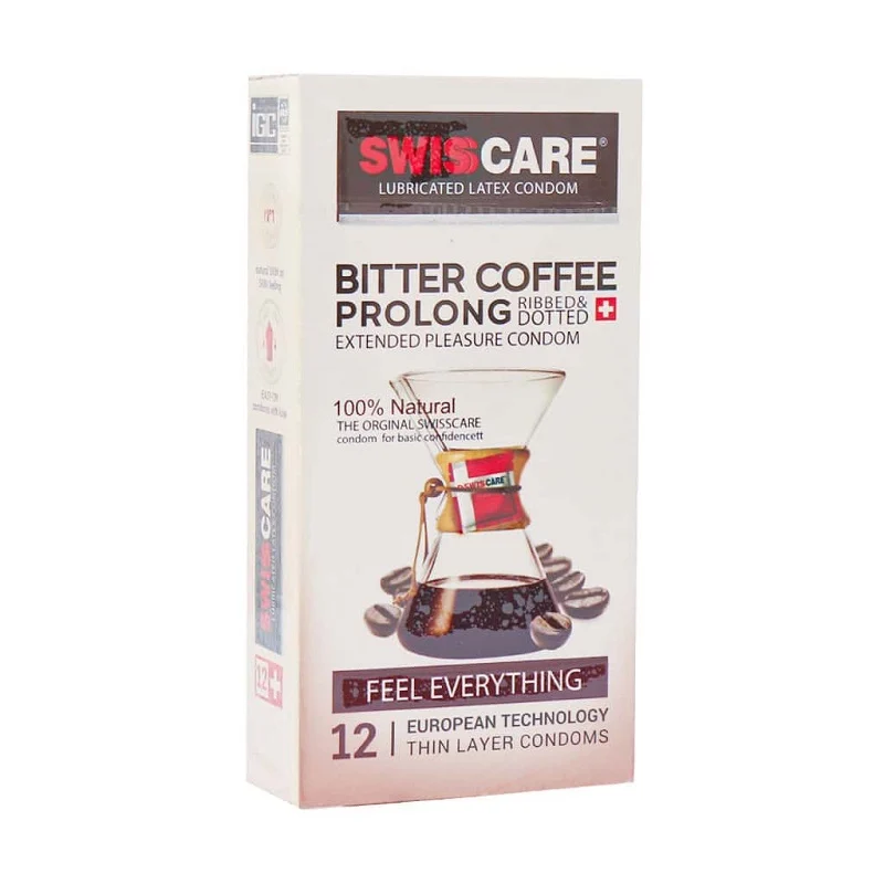 کاندوم سوئیس کر مدل Bitter Coffee Prolong